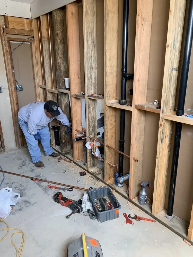 Commercial rough-in plumbing for Trenchless Sewer Repair in Handell Villa